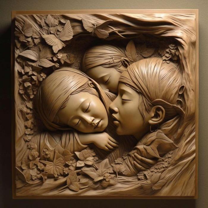 نموذج ثلاثي الأبعاد لآلة CNC 3D Art 